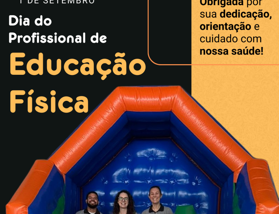 Dia do Profissional de Educação Fisica